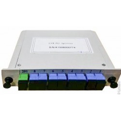 PLC სპლიტერები და სპლიტერის ყუთები - ოპტიკური სპლიტერი 1x8 SC
